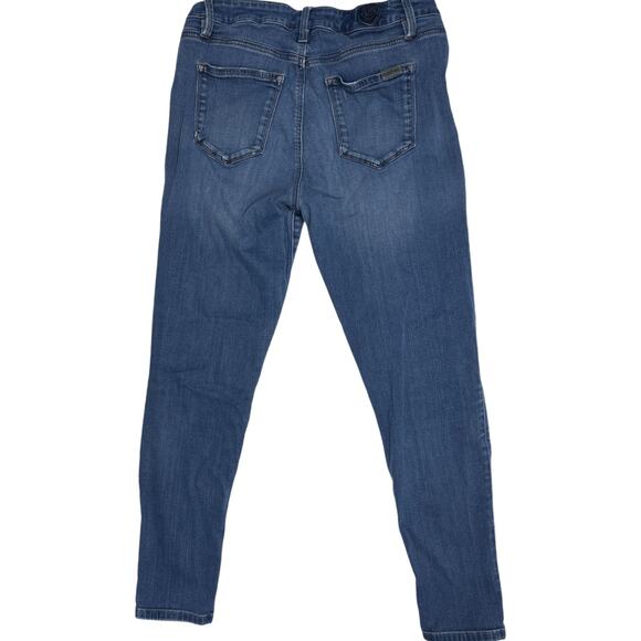 Sanctuary Skinny Jeans 30 Dark Blue Denim Mid Rise Cotton Modal Blend Casual - Picture 1 of 6